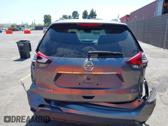 2017 Nissan Rogue SV with VIN KNMAT2MT9HP588530, listed as a IAAI auction lot 42560615 with 87,265 mi miles and . Bid and sale history available at DreamBid. Image 16.