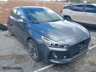 2018 Hyundai Elantra GT Sport with VIN KMHH55LC2JU023311, listed as a IAAI auction lot 41795433 with 39,550 mi miles. Bid and sale history available at carsss.com. Image 1.