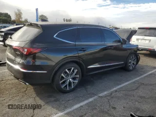 2022 Acura MDX w/Technology Package with VIN 5J8YE1H4XNL037095, listed as a Copart auction lot 87063034 with 27,061 mi miles and Salvage Title. Bid and sale history available at carsss.com. Image 3.