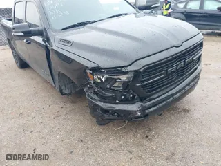 2020 Ram 1500 Big Horn with VIN 1C6RRFFG9LN384945, listed as a IAAI auction lot 41018061 with 53,744 mi miles. Bid and sale history available at carsss.com. Image 6.