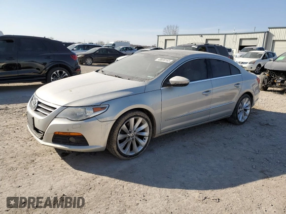 2009 Volkswagen CC Sport with VIN WVWEU73C09E517470, listed as a Copart auction lot 48699165 with 159,987 mi miles and Salvage Title. Bid and sale history available at DreamBid. Image 1.