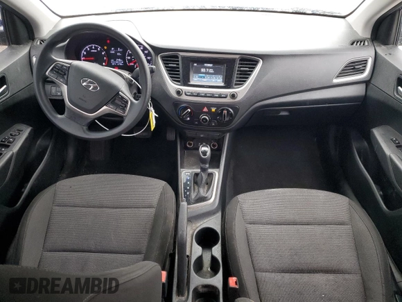 2019 Hyundai Accent SE with VIN 3KPC24A3XKE068114, listed as a Copart auction lot 45110065 with 112,756 mi miles and Salvage Title. Bid and sale history available at DreamBid. Image 8.