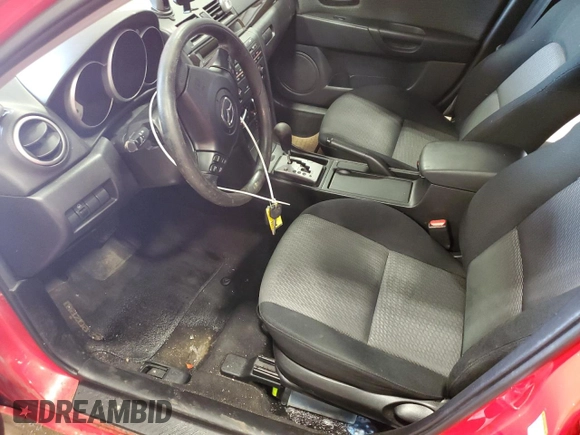 2008 Mazda Mazda3 i Touring Value with VIN JM1BK32F581811823, listed as a Copart auction lot 46530075 with 103,442 mi miles and Salvage Title. Bid and sale history available at carsss.com. Image 7.