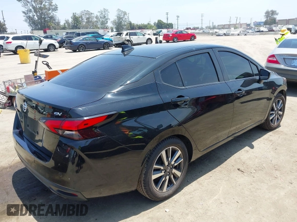 2021 Nissan Versa SV with VIN 3N1CN8EVXML891492, listed as a IAAI auction lot 42484002 with 65,607 mi miles and . Bid and sale history available at DreamBid. Image 4.