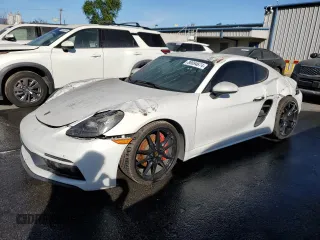 2019 Porsche 718 Cayman S with VIN WP0AB2A86KS278407, listed as a Copart auction lot 86694674 with 13,198 mi miles and Salvage Title. Bid and sale history available at DreamBid. Image 1.