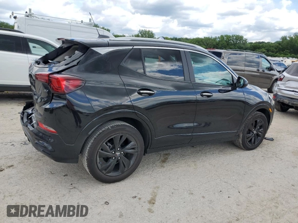 2024 Buick Encore GX Sport Touring with VIN KL4AMDSL4RB133346, listed as a Copart auction lot 58721915 with 15,591 mi miles and Salvage title. Bid and sale history available at DreamBid. Image 3.