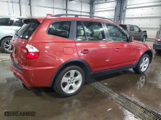 2006 BMW X3 3.0i with VIN WBXPA93456WG88068, listed as a Copart auction lot 50533725 with 137,830 mi miles and Salvage Title. Bid and sale history available at carsss.com. Image 3.