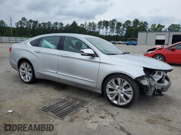 2016 Chevrolet Impala LTZ with VIN 2G1145S35G9182087, listed as a Copart auction lot 59364015 with 117,833 mi miles and Salvage title. Bid and sale history available at DreamBid. Image 4.