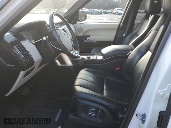 2017 Land Rover Range Rover HSE z VIN SALGS2FK4HA352980, wystawiony jako Copart lot #85070634 z przebiegiem 73 248 mil mil oraz Szkoda całkowita • Salvage title. Historia ofert i sprzedaży dostępna na DreamBid. Obrazek 7.
