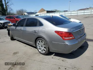 2011 Hyundai Equus Signature with VIN KMHGH4JF0BU029412, listed as a Copart auction lot 51437125 with 89,795 mi miles and Salvage title. Bid and sale history available at DreamBid. Image 2.