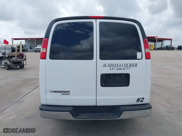 2012 Chevrolet Express Passenger 1LT with VIN 1GAZG1FG9C1129455, listed as a IAAI auction lot 42105765 with 150,090 mi miles. Bid and sale history available at carsss.com. Image 16.