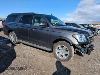 2021 Ford Expedition Max XLT with VIN 1FMJK1JT7MEA37984, listed as a Copart auction lot 43657695 with 38,259 mi miles and Salvage Title. Bid and sale history available at DreamBid. Image 4.