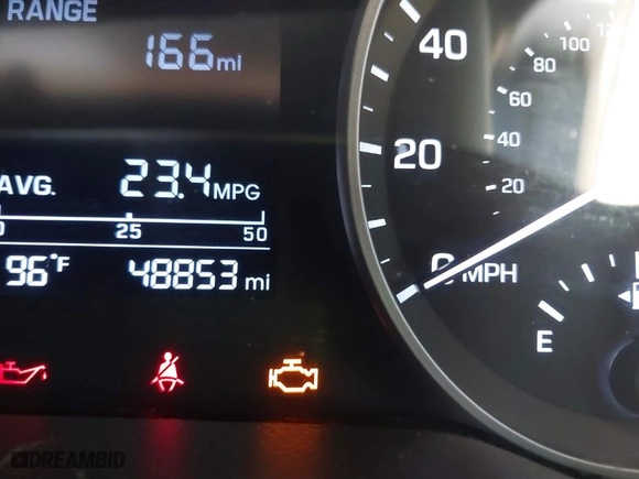2017 Hyundai Elantra SE with VIN KMHD74LF2HU428852, listed as a IAAI auction lot 41476105 with 48,853 mi miles. Bid and sale history available at carsss.com. Image 16.