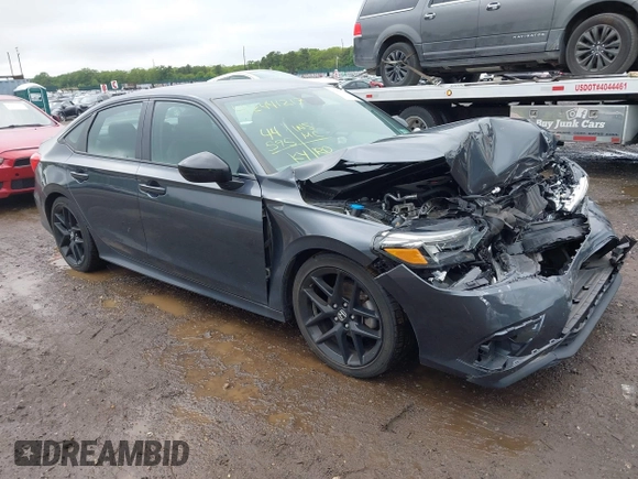 2023 Honda Civic Sport with VIN 2HGFE2F5XPH515699, listed as a IAAI auction lot 42441217 with 44,595 mi miles and . Bid and sale history available at DreamBid. Image 1.
