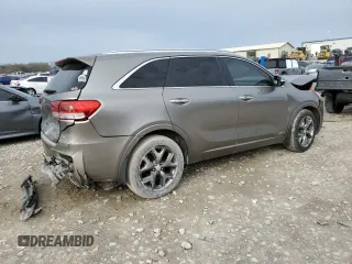2016 Kia Sorento SX with VIN 5XYPKDA59GG008256, listed as a Copart auction lot 48056665 with 216,055 mi miles and Salvage Title. Bid and sale history available at carsss.com. Image 3.
