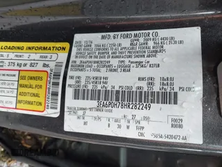 2017 Ford Fusion SE с VIN 3FA6P0H78HR282249, выставлен на аукционе IAAI как лот 42373721 с пробегом 154 707 миль миль и . История ставок и продаж доступна на DreamBid. Изображение 9.