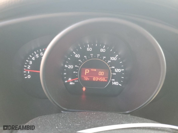 2016 Kia Soul with VIN KNDJN2A24G7318772, listed as a Copart auction lot 48346605 with 83,458 mi miles and Salvage Title. Bid and sale history available at carsss.com. Image 9.