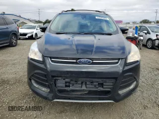 2014 Ford Escape Titanium with VIN 1FMCU9J90EUC89590, listed as a Copart auction lot 43985065 with 128,878 mi miles and Salvage Title. Bid and sale history available at carsss.com. Image 5.