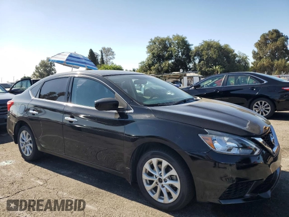 2019 Nissan Sentra S with VIN 3N1AB7AP6KY423213, listed as a Copart auction lot 63322525 with 25,232 mi miles and Clean title. Bid and sale history available at DreamBid. Image 4.