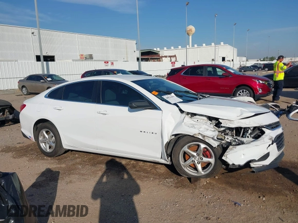 2016 Chevrolet Malibu LS with VIN 1G1ZB5ST7GF291635, listed as a IAAI auction lot 40921899 with 185,108 mi miles and . Bid and sale history available at carsss.com. Image 12.
