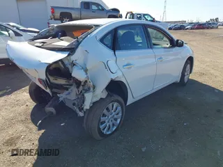 2016 Nissan Sentra S with VIN 3N1AB7AP6GL682465, listed as a IAAI auction lot 41865424 with 89,392 mi miles. Bid and sale history available at carsss.com. Image 4.