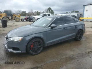 2019 Audi A3 Sedan Premium with VIN WAUAUGFFXK1015127, listed as a Copart auction lot 43622485 with 123,559 mi miles and Salvage Title. Bid and sale history available at carsss.com. Image 1.