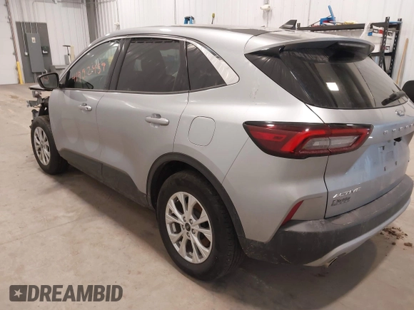 2023 Ford Escape Active with VIN 1FMCU9GN4PUA71062, listed as a IAAI auction lot 41952459 with 20,821 mi miles and . Bid and sale history available at carsss.com. Image 3.