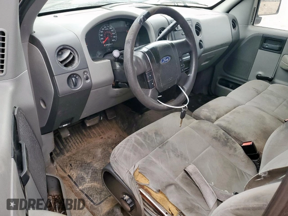 2008 Ford F-150 XL with VIN 1FTRF12278KC47297, listed as a Copart auction lot 63924155 with 345,597 mi miles and Clean title. Bid and sale history available at DreamBid. Image 8.