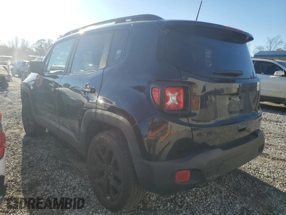 2018 Jeep Renegade Altitude with VIN ZACCJBBB5JPG75357, listed as a Copart auction lot 80260204 with 70,377 mi miles and Salvage title. Bid and sale history available at DreamBid. Image 2.