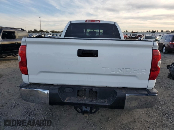 2017 Toyota Tundra 2WD SR5 with VIN 5TFRY5F10HX220013, listed as a Copart auction lot 81196934 with 71,415 mi miles and Salvage Title. Bid and sale history available at carsss.com. Image 6.
