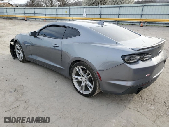 2020 Chevrolet Camaro 1LT with VIN 1G1FB1RSXL0129049, listed as a Copart auction lot 43091213 with 52,886 mi miles. Bid and sale history available at carsss.com. Image 2.