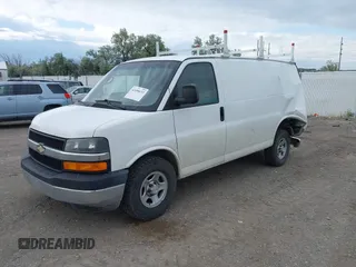 2008 Chevrolet Express Cargo with VIN 1GCFG154781194443, listed as a IAAI auction lot 42496633 with 192,497 mi miles and . Bid and sale history available at DreamBid. Image 17.