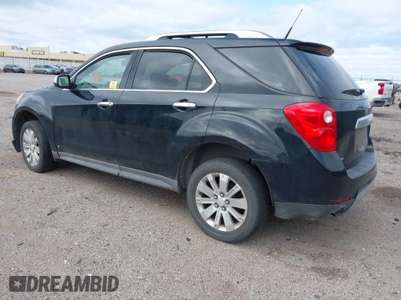 2010 Chevrolet Equinox LTZ with VIN 2CNFLGEY4A6214163, listed as a IAAI auction lot 42122999 with Not Provided miles and . Bid and sale history available at DreamBid. Image 3.
