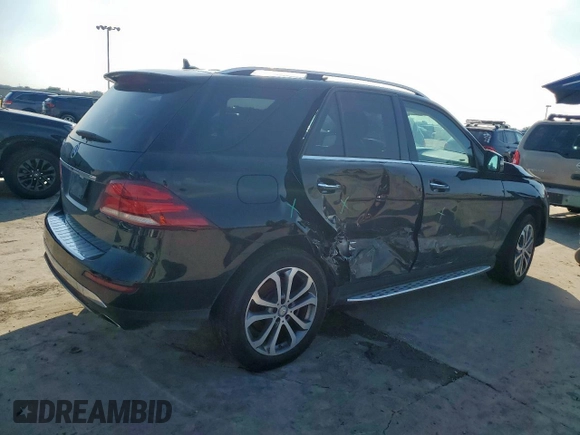 2016 Mercedes-Benz GLE 350 with VIN 4JGDA5JBXGA662373, listed as a Copart auction lot 59369875 with 178,384 mi miles and Salvage title. Bid and sale history available at DreamBid. Image 3.