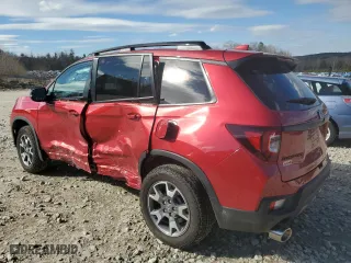 2023 Honda Passport TrailSport with VIN 5FNYF8H61PB029379, listed as a Copart auction lot 49202384 with 15,688 mi miles and Salvage Title. Bid and sale history available at carsss.com. Image 2.