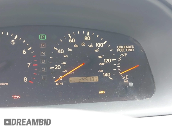 1998 Lexus ES 300 Luxury Sport Sdn with VIN JT8BF28G2W5023651, listed as a IAAI auction lot 42106837 with 245,107 mi miles. Bid and sale history available at carsss.com. Image 7.