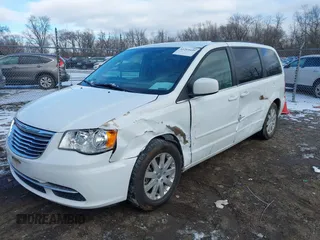 2015 Chrysler Town & Country LX with VIN 2C4RC1AG0FR676463, listed as a IAAI auction lot 41269495 with 83,020 mi miles and . Bid and sale history available at carsss.com. Image 2.
