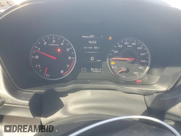 2022 Subaru WRX Premium with VIN JF1VBAF67N9023513, listed as a Copart auction lot 46954125 with 15,585 mi miles and Salvage Title. Bid and sale history available at carsss.com. Image 9.
