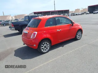 2017 FIAT 500 Pop z VIN 3C3CFFKR4HT508954, wystawiony jako IAAI lot #42262318 z przebiegiem 40 456 mil mil oraz . Historia ofert i sprzedaży dostępna na DreamBid. Obrazek 4.