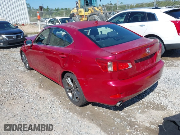 2012 Lexus IS 250 with VIN JTHBF5C26C5173223, listed as a IAAI auction lot 40499040 with 102,981 mi miles and . Bid and sale history available at DreamBid. Image 3.
