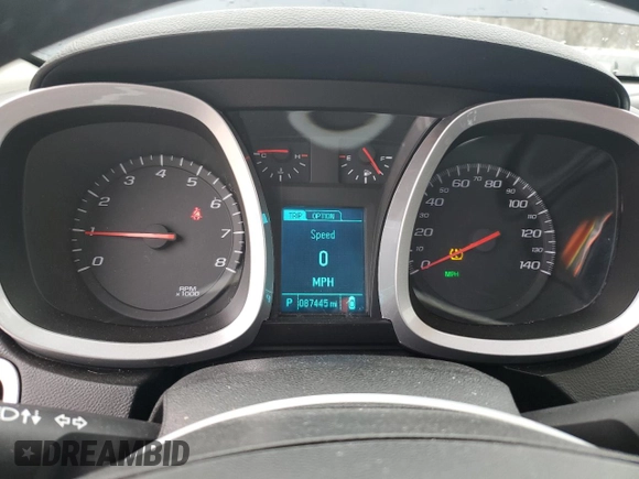 2016 Chevrolet Equinox LT with VIN 2GNALCEK3G6268878, listed as a Copart auction lot 48953915 with 87,445 mi miles and Clean Title. Bid and sale history available at carsss.com. Image 9.