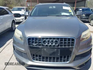 2011 Audi Q7 S line with VIN WA1DGAFE2BD004546, listed as a IAAI auction lot 41857382 with 163,493 mi miles and . Bid and sale history available at DreamBid. Image 6.