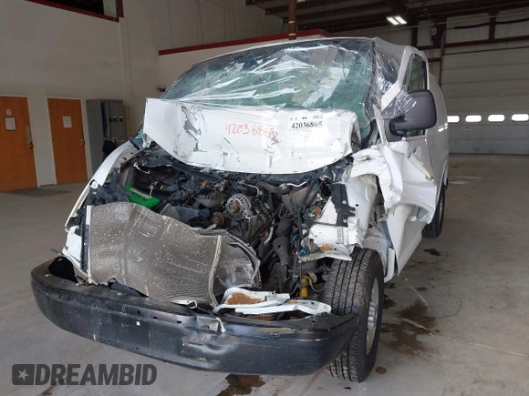 2017 Chevrolet Express Cargo with VIN 1GCWGAFF3H1323763, listed as a IAAI auction lot 42036865 with Not provided miles and . Bid and sale history available at DreamBid. Image 6.