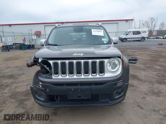 2017 Jeep Renegade Limited z VIN ZACCJBDB4HPF23660, wystawiony jako IAAI lot #42118052 z przebiegiem 134 799 mil mil oraz . Historia ofert i sprzedaży dostępna na DreamBid. Obrazek 12.
