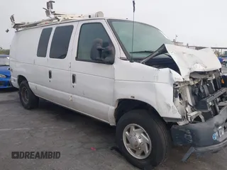 2011 Ford Econoline Cargo Commercial z VIN 1FTNE2EL9BDA10351, wystawiony jako IAAI lot #42356808 z przebiegiem 99 720 mil mil oraz . Historia ofert i sprzedaży dostępna na DreamBid. Obrazek 1.