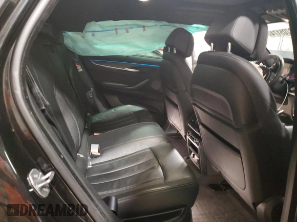 2018 BMW X6 xDrive50i with VIN 5UXKU6C53J0W39108, listed as a Copart auction lot 48705174 with 44,753 mi miles. Bid and sale history available at carsss.com. Image 10.