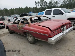 1975 Chevrolet Caprice z VIN 1N47H5J201330, wystawiony jako Copart lot #66966454 z przebiegiem Nie podano mil oraz Szkoda całkowita • Salvage title. Historia ofert i sprzedaży dostępna na DreamBid. Obrazek 2.