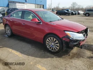 2012 Buick Regal Turbo Premium 1 with VIN 2G4GS5EV0C9211568, listed as a Copart auction lot 53569285 with 201,044 mi miles and Clean title. Bid and sale history available at DreamBid. Image 4.