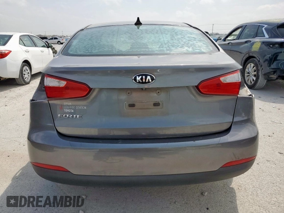 2016 Kia Forte LX with VIN KNAFX4A66G5502084, listed as a Copart auction lot 51177825 with 118,086 mi miles and Salvage Title. Bid and sale history available at carsss.com. Image 6.
