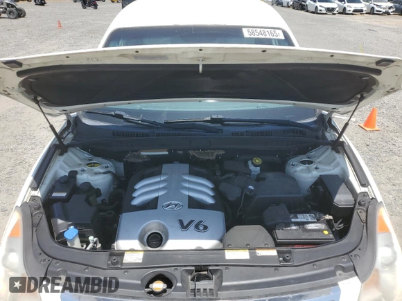 2007 Hyundai Veracruz GLS with VIN KM8NU73C07U012494, listed as a Copart auction lot 58548165 with 148,010 mi miles and Salvage title. Bid and sale history available at DreamBid. Image 12.
